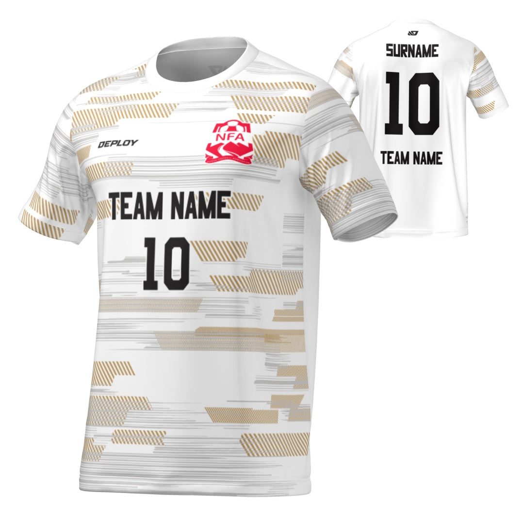 Nepean FA - Flight Jersey Glitch - White