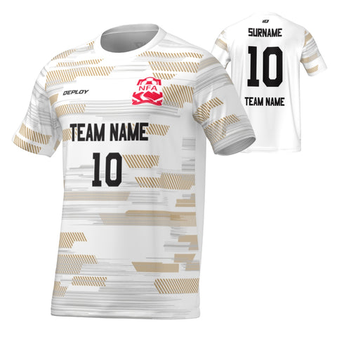 Nepean FA - Flight Jersey Glitch - White