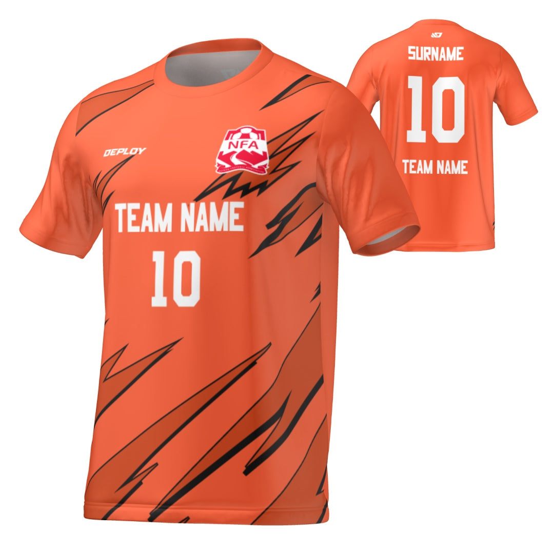 Nepean FA - Flight Jersey Lightning - Orange