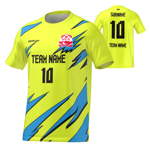 Nepean FA - Flight Jersey Lightening - Neon Yellow