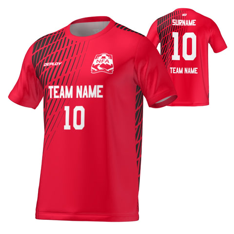 Nepean FA - Flight Jersey Gradient - Red