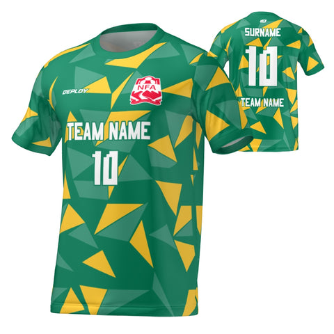 Nepean FA - Flight Jersey Fragments - Green