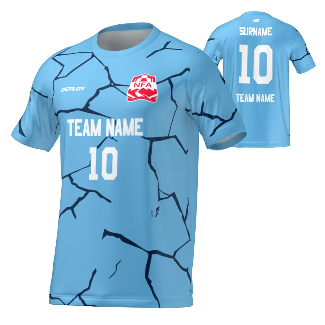 Nepean FA - Flight Jersey Cracks - Sky Blue