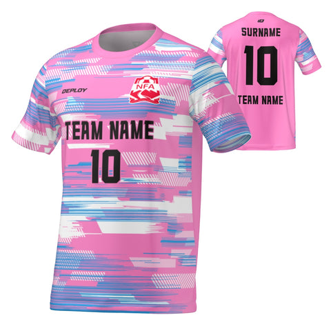Nepean FA - Flight Jersey Glitch - Pink