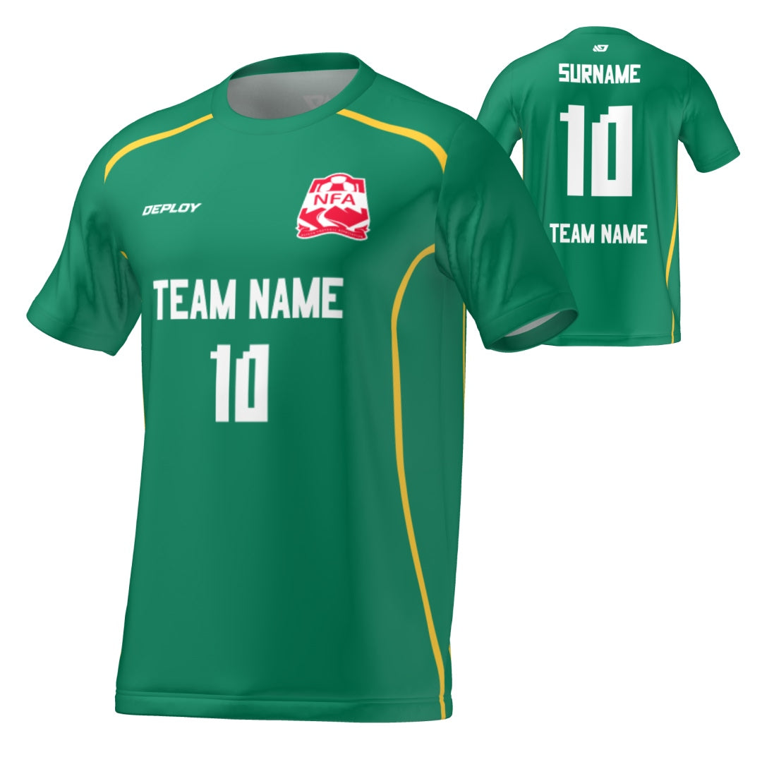 Nepean FA - Flight Jersey Lines- Green