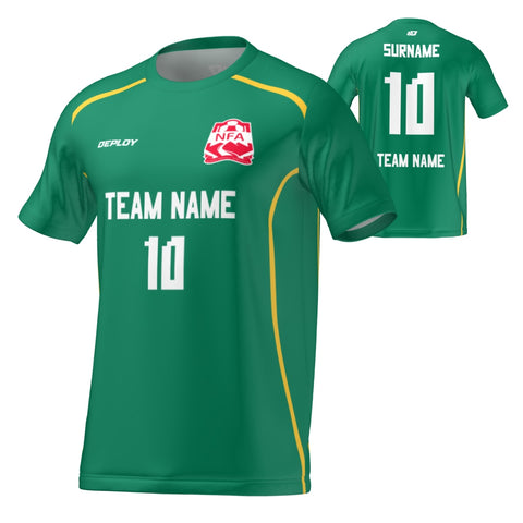 Nepean FA - Flight Jersey Lines- Green