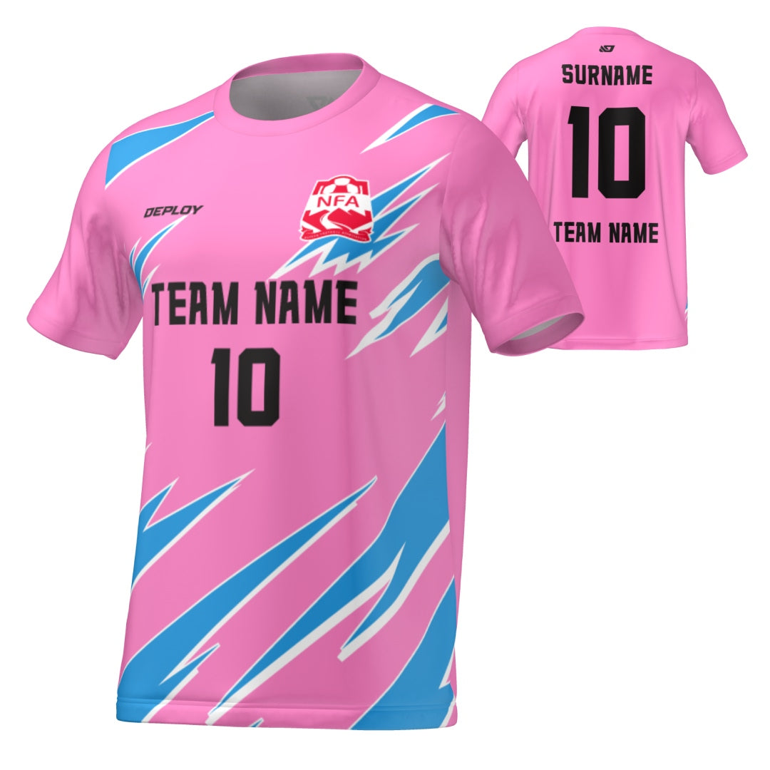 Nepean FA - Flight Jersey Lightning - Pink