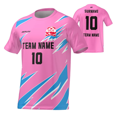 Nepean FA - Flight Jersey Lightning - Pink