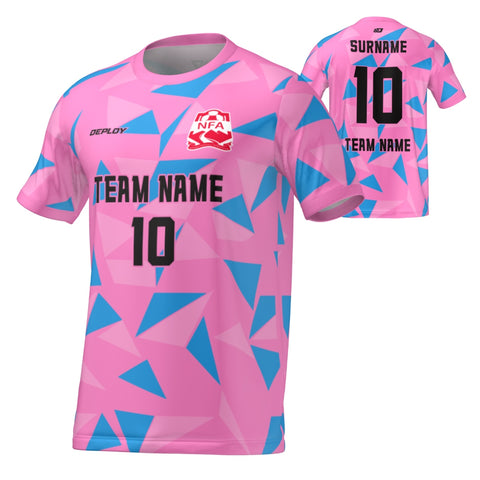 Nepean FA - Flight Jersey Fragments - Pink
