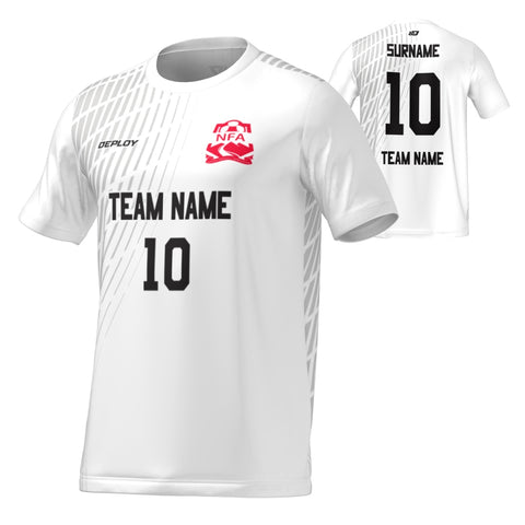 Nepean FA - Flight Jersey Gradient - White