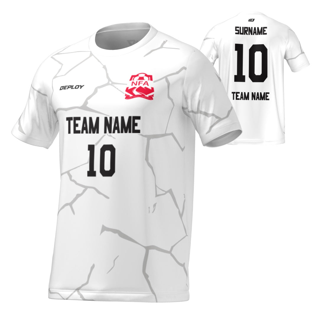 Nepean FA - Flight Jersey Cracks - White