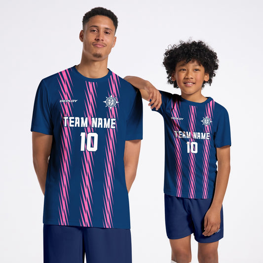Flight Jersey Flash - Navy & Pink