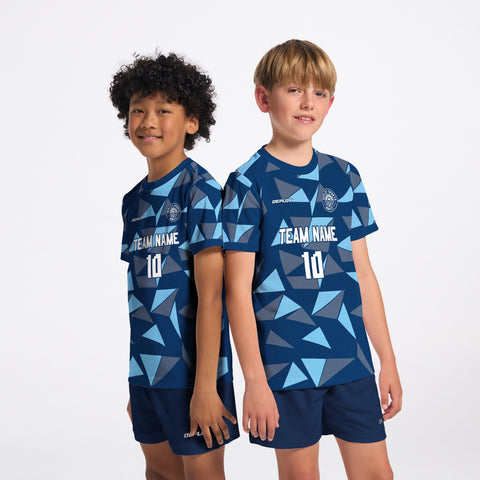 Flight Jersey Fragments - Navy