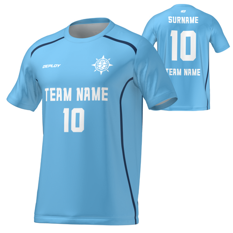 Flight Jersey Lines - Sky Blue