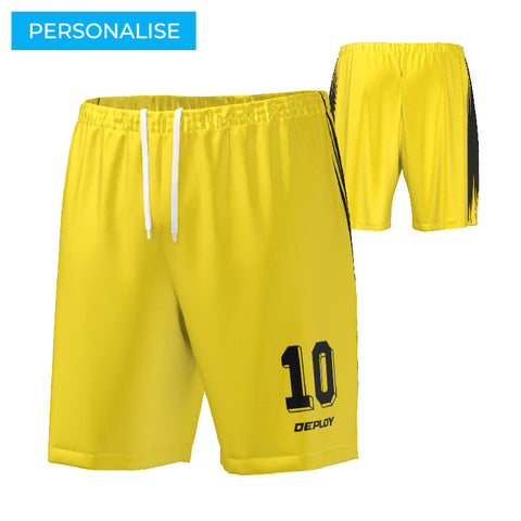 STRIDE SHORTS 2 - YELLOW