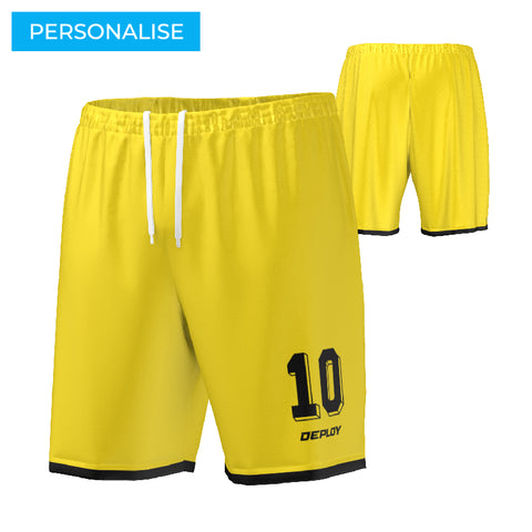 STRIDE SHORTS 3 - YELLOW
