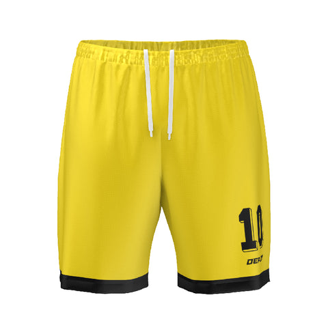 STRIDE SHORTS 8 - YELLOW