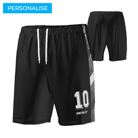 STRIDE SHORTS 10 - BLACK