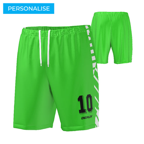 STRIDE SHORTS 9 - GREEN