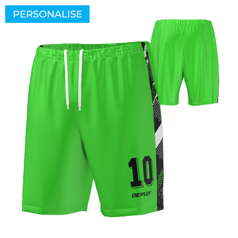 STRIDE SHORTS 10 - GREEN