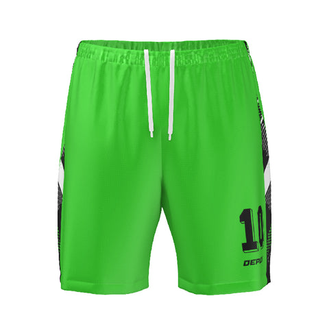STRIDE SHORTS 10 - GREEN