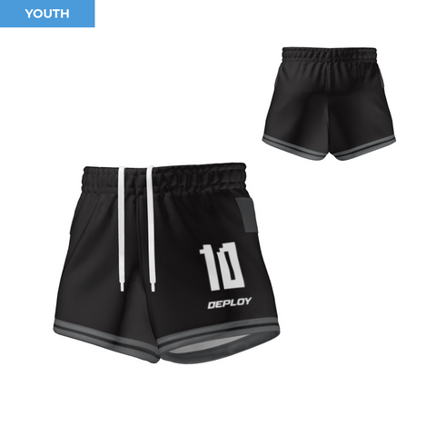 Oz Tag Shorts Hoops - Black - Youth