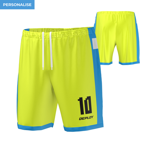 Oz Tag Shorts Accent - Neon Yellow