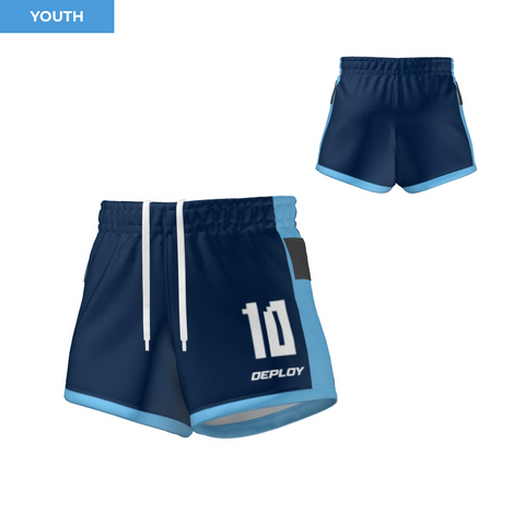 Oz Tag Shorts Accent - Navy - Youth