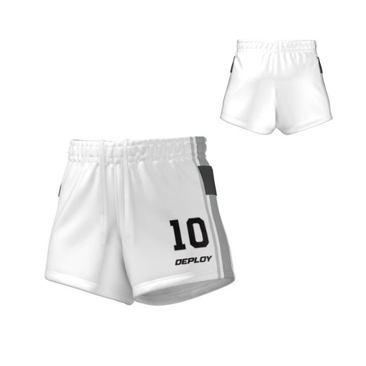 Oz Tag Shorts Stripes - White - Youth