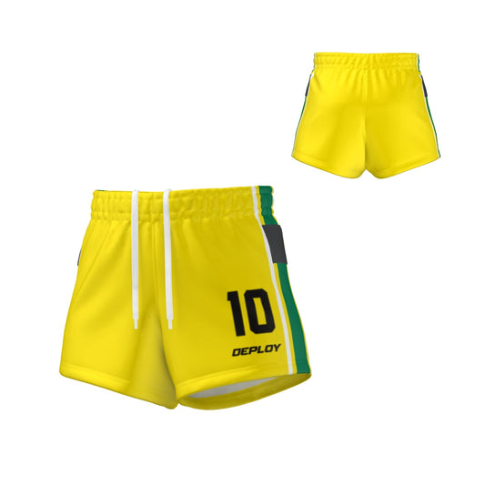 Oz Tag Shorts Stripes - Yellow - Youth