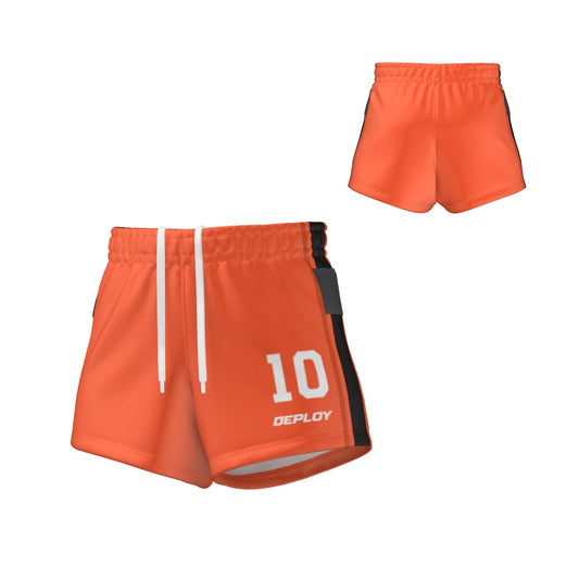 Oz Tag Shorts Stripes - Orange - Youth