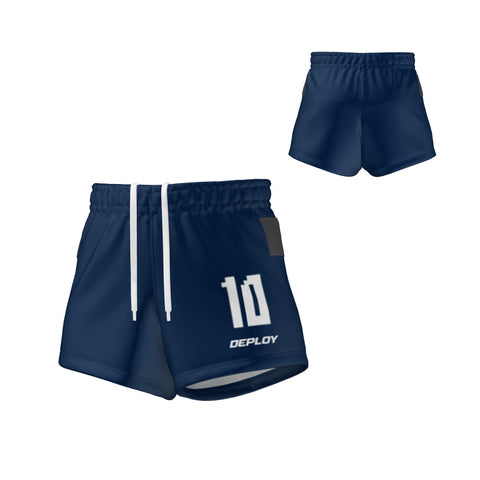 Oz Tag Shorts Plain - Navy - Youth