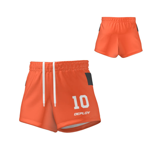 Oz Tag Shorts Plain - Orange - Youth