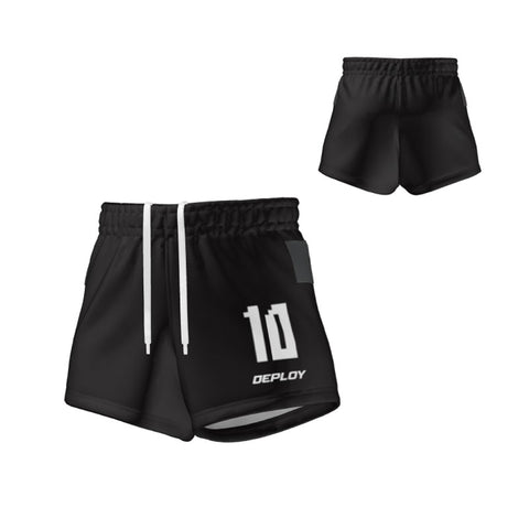 Oz Tag Shorts Plain - Black - Youth