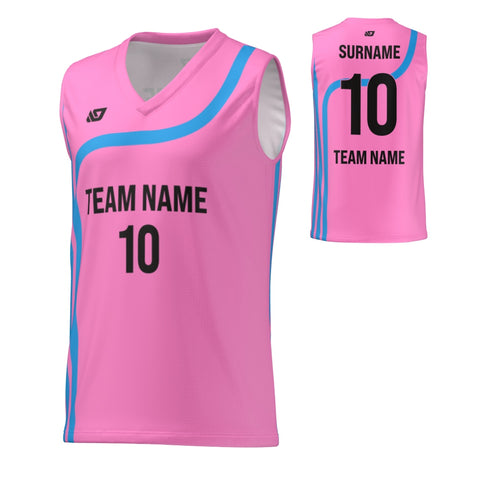 Basketball Jersey Pipes - Pink