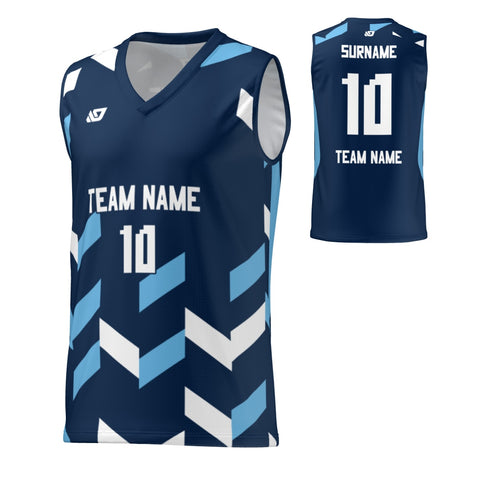 Basketball Jersey Arrows - Navy