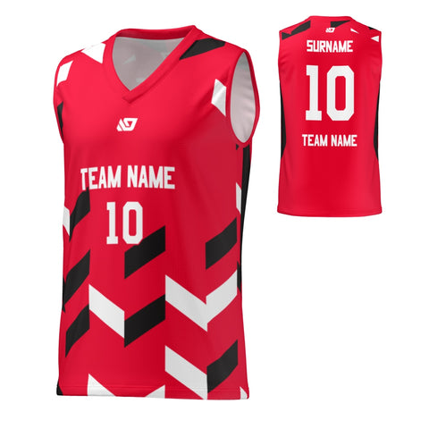 Basketball Jersey Arrows - Red