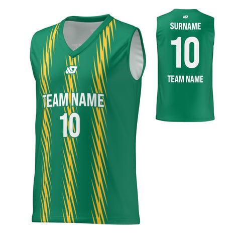 Basketball Jersey Flash - Green
