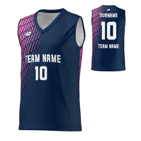 Basketball Jersey Gradient - Navy