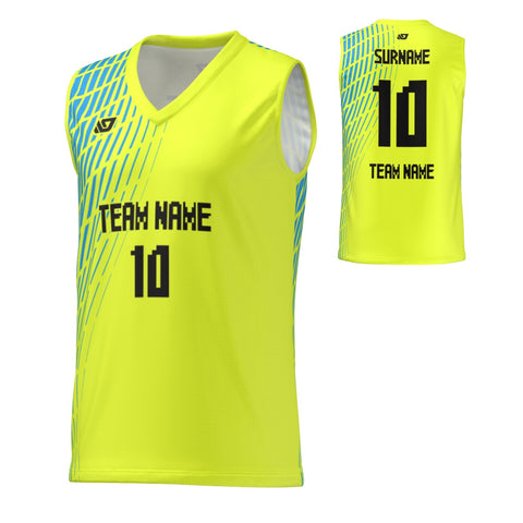 Basketball Jersey Gradient - Neon Yellow
