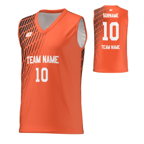 Basketball Jersey Gradient - Orange