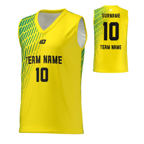 Basketball Jersey Gradient - Yellow