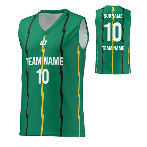 Basketball Jersey Lighting Strips - Green