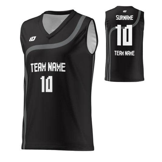 Basketball Jersey Pipes - Black
