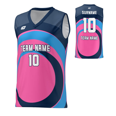 Basketball Jersey Swell - Navy