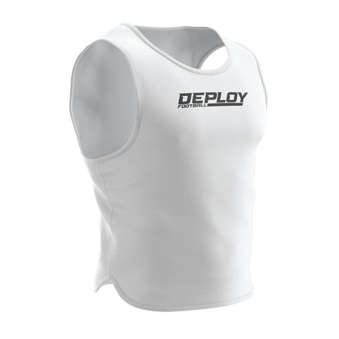Deploy Training Bib - White Deploy Football
