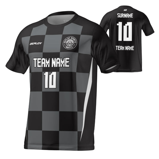 Flight Jersey Checkers - Black