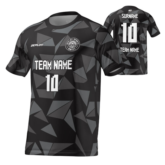 Flight Jersey Fragments - Black