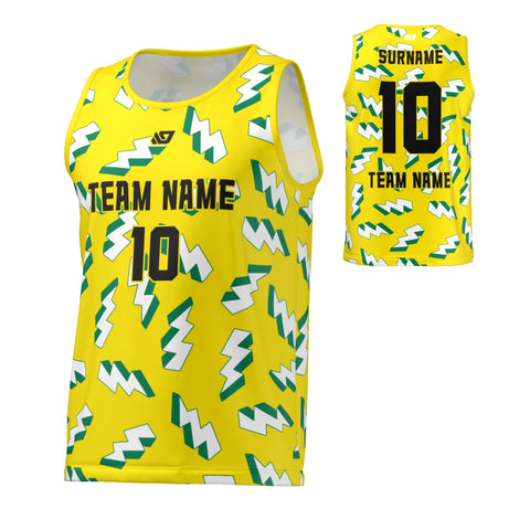 Flight Singlet 3d Lightning - Yellow