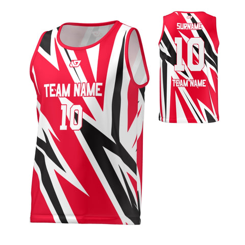 Flight Singlet Slash - Red